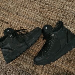 Earth Black Hiking Boots